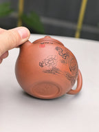 中华神刀·刻绘巅峰 杨喜雨大师陶刻巅峰臻品《掇球壶》原矿极品底槽清·180cc