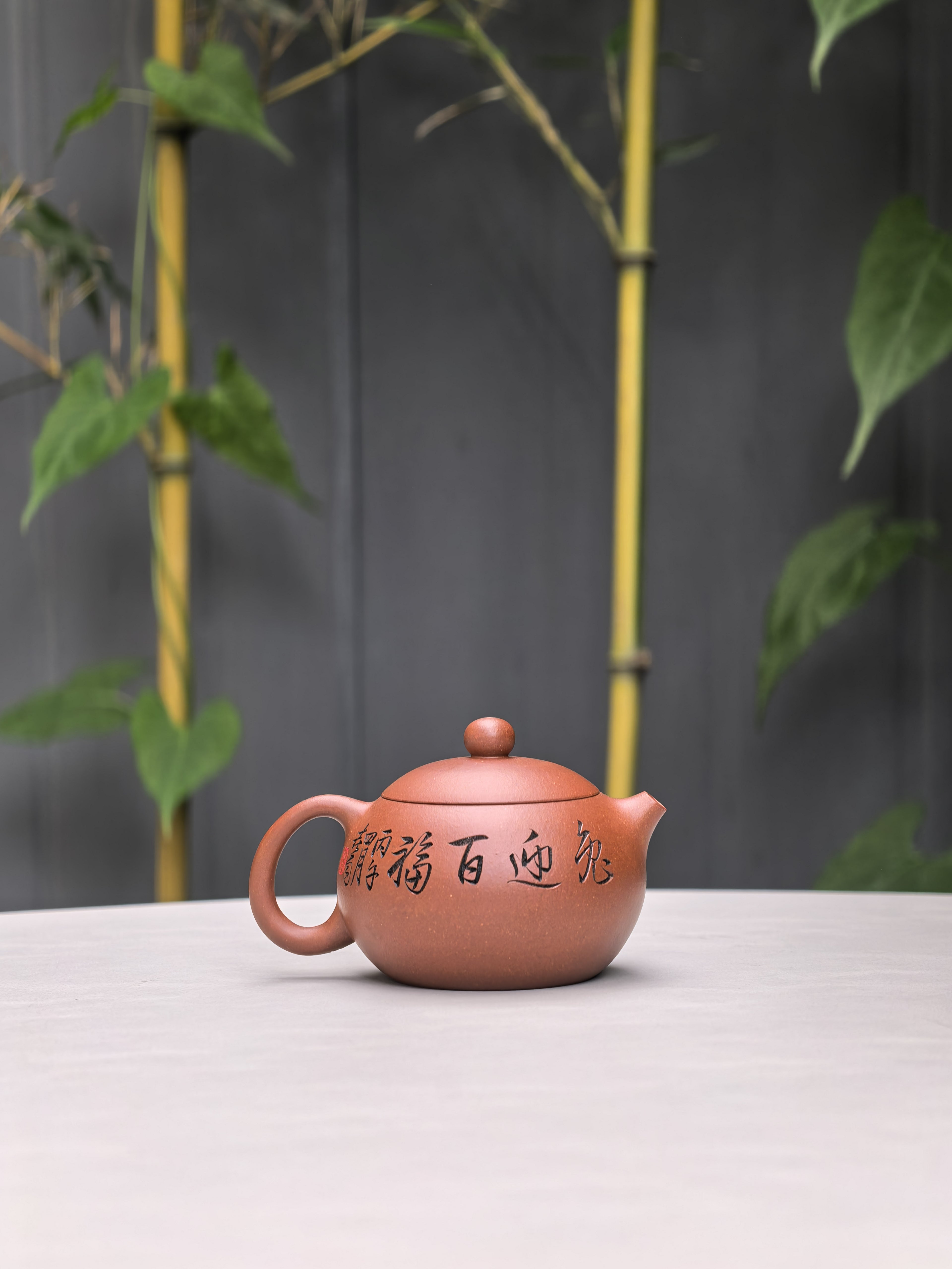 中华神刀·刻绘巅峰 杨喜雨大师陶刻巅峰臻品《西施壶》原矿极品底槽清·160cc