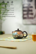 【双泰斗合璧·紫砂史巅峰】紫砂界天花板｜何光宏·邱玉林双宗师联袂创作《西施壶》原矿极品老紫泥·260cc