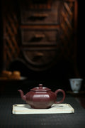 全手工制作【藏六方 】制壶：曹美好 (国家级工艺美术师) 泥料：原矿紫泥 容量：250cc