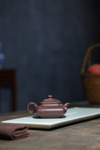 全手工制作【虾趣】&nbsp; 制壶：曹美好 (国家级工艺美术师) 泥料：原矿紫泥 容量：200cc