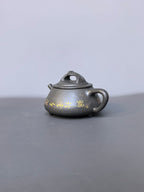 储立之大师｜中国陶瓷艺术终身成就奖获得者｜典藏重器【包袱石瓢壶】原矿优质雪花泥·180cc