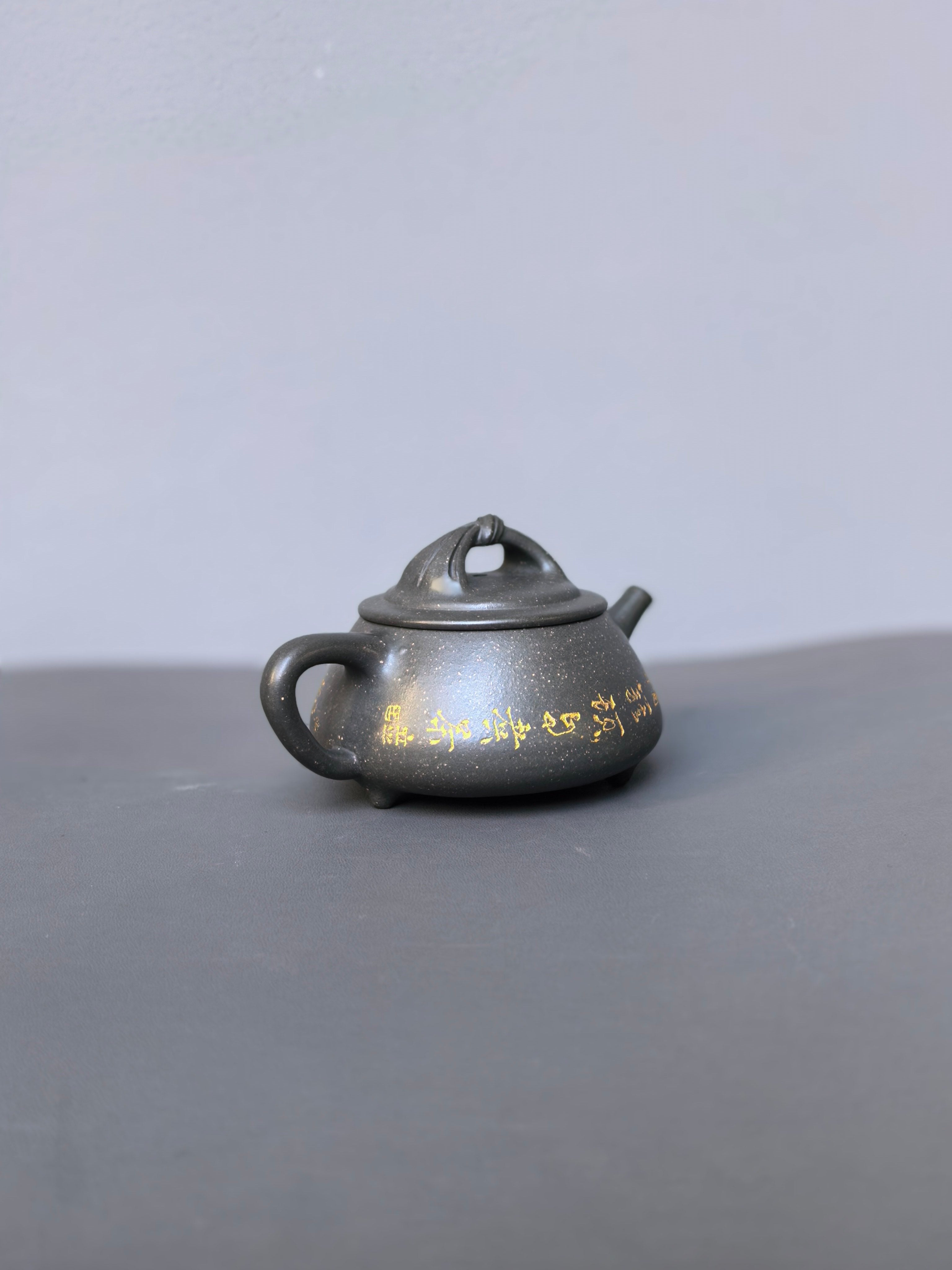 储立之大师｜中国陶瓷艺术终身成就奖获得者｜典藏重器【包袱石瓢壶】原矿优质雪花泥·180cc