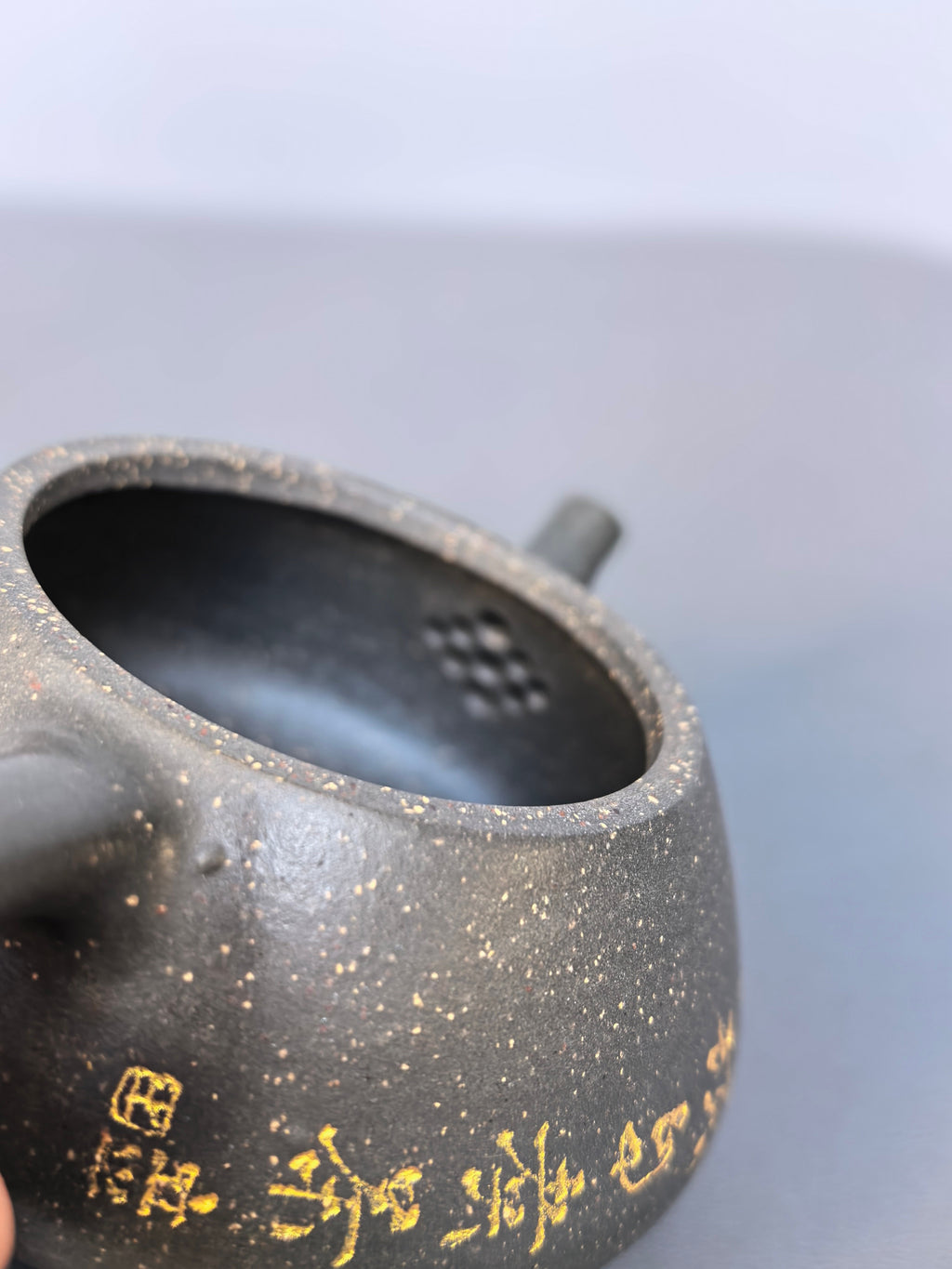 储立之大师｜中国陶瓷艺术终身成就奖获得者｜典藏重器【包袱石瓢壶】原矿优质雪花泥·180cc