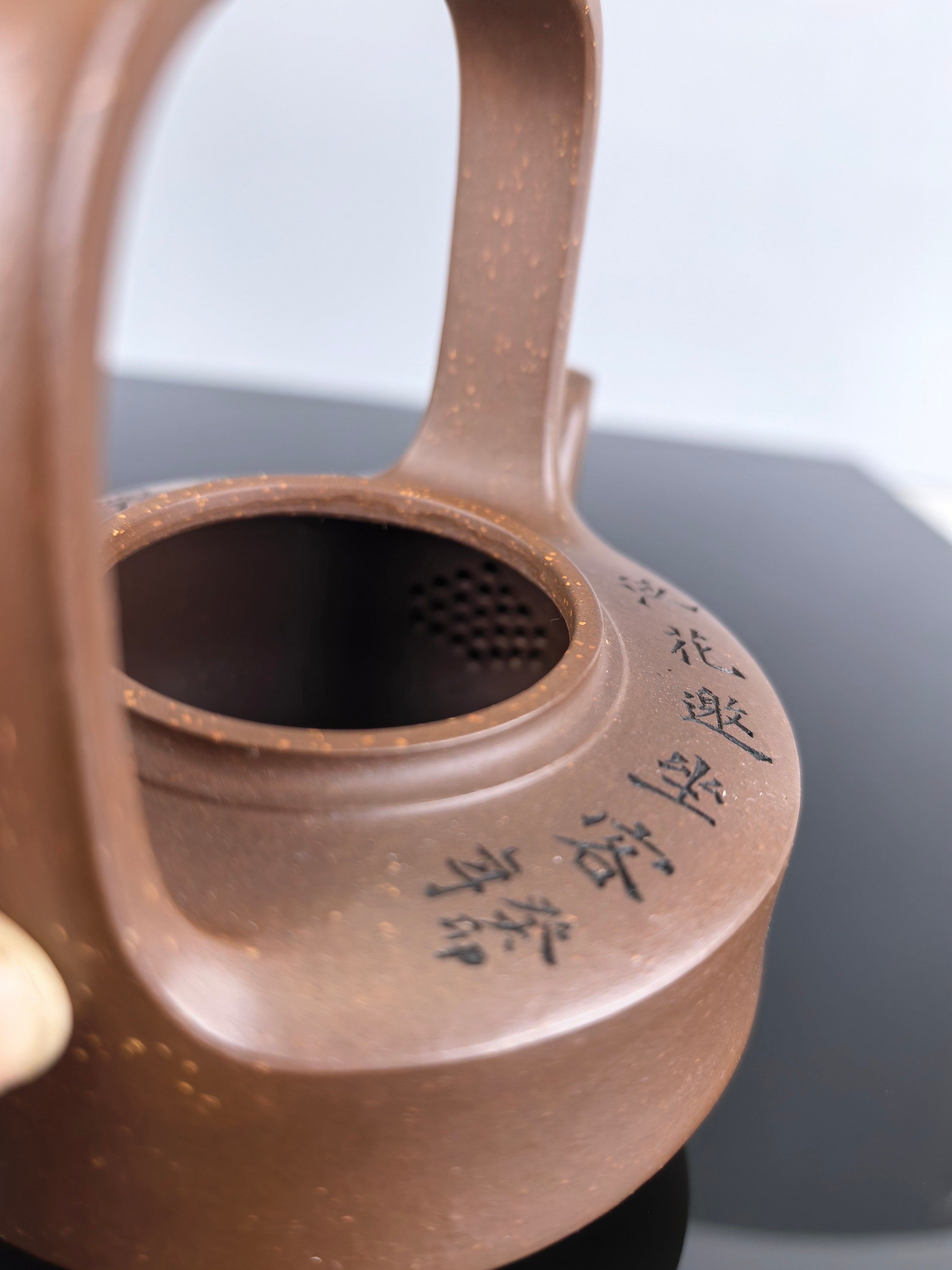 储立之大师｜中国陶瓷艺术终身成就奖获得者｜典藏重器【提壁提梁壶】原矿优质紫泥·550cc
