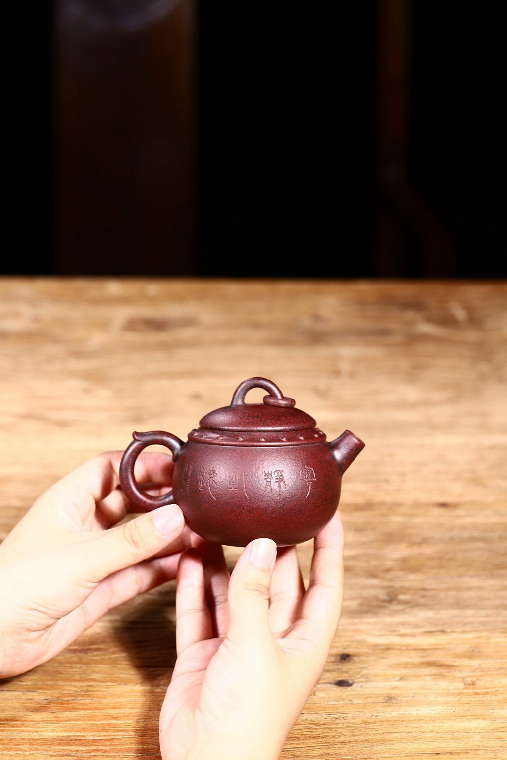 珍藏铁血砂紫泥【圆鼓】190cc独家上新