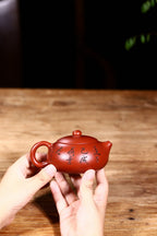 省名人省大师潘春芳、许成权得意高徒国工新款【莲蓬西施】珍贵大红袍200CC