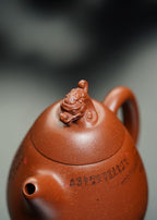 储立之大师｜中国陶瓷艺术终身成就奖获得者｜典藏重器【乾元龙蛋壶】原矿优质储氏赤金砂·320cc