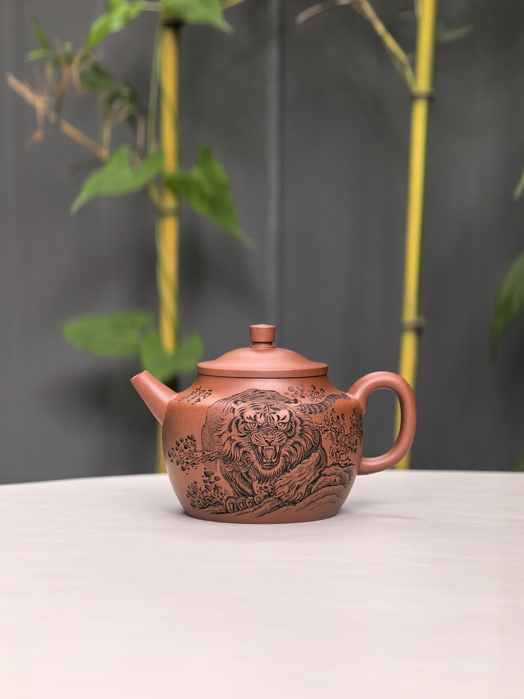 中华神刀·刻绘巅峰 杨喜雨大师陶刻巅峰臻品《云钟壶》原矿极品底槽清·260cc