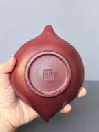 顾景舟大师高徒·双国大师李昌鸿之作【朱雀壶】原矿优质龙血砂·550cc