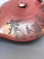 顾景舟大师高徒·双国大师李昌鸿之作【朱雀壶】原矿优质龙血砂·550cc