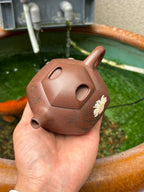 耿浩·方器臻藏 紫砂界80后扛鼎之作·著名方器巨匠臻品《六方牛盖壶》原矿极品羊角山紫泥·250cc