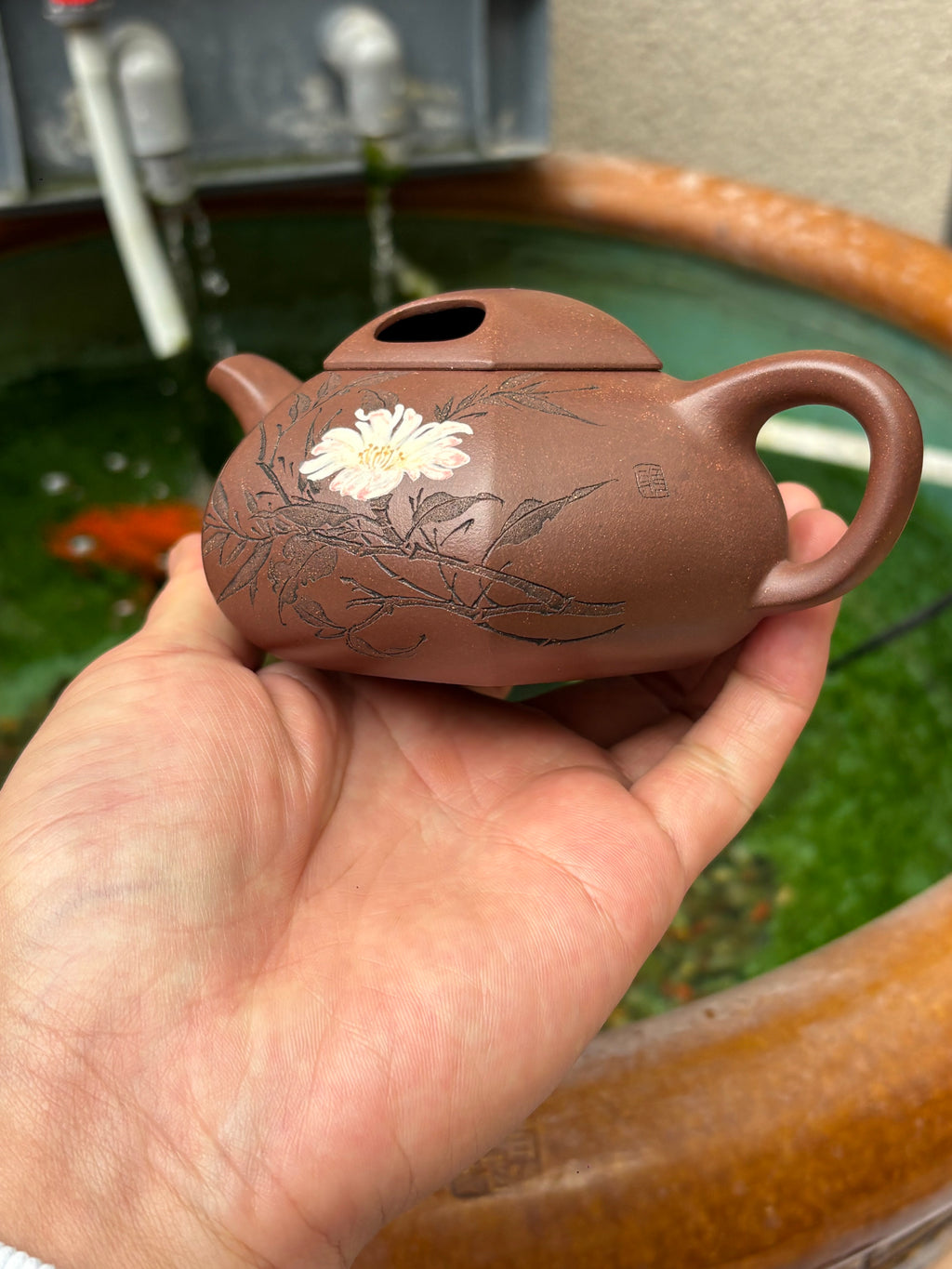 耿浩·方器臻藏 紫砂界80后扛鼎之作·著名方器巨匠臻品《六方牛盖壶》原矿极品羊角山紫泥·250cc
