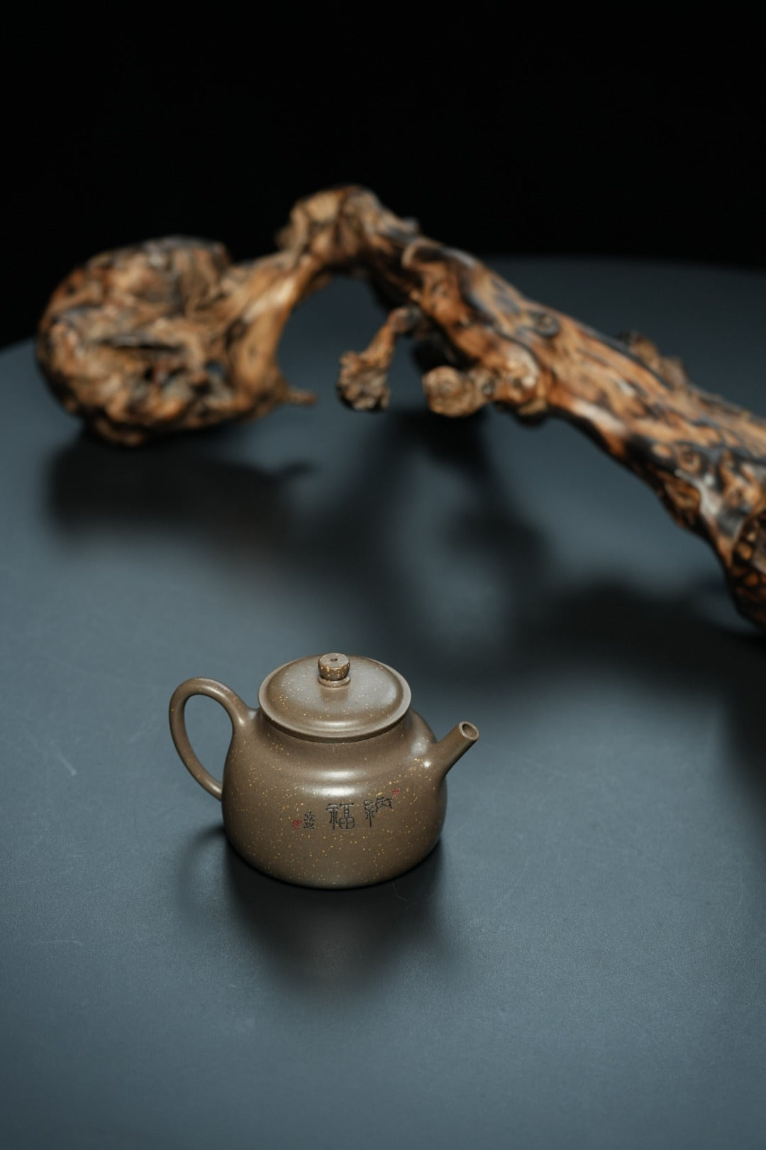 储立之大师｜中国陶瓷艺术终身成就奖获得者｜典藏重器【言心德钟壶】原矿优质·沉香砂·240cc