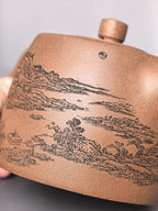 宏林山水·礼藏天下｜陈宏林大师传世巅峰臻品【井栏壶】原矿极品段泥·580cc