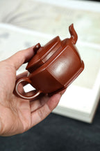 【耿浩方器 礼藏双绝】 紫砂80后方器巨匠·耿浩巅峰之作《弘道六方壶》原矿极品大红袍·160cc