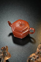 【耿浩方器 礼藏双绝】 紫砂80后方器巨匠·耿浩巅峰之作《弘道六方壶》原矿极品大红袍·160cc
