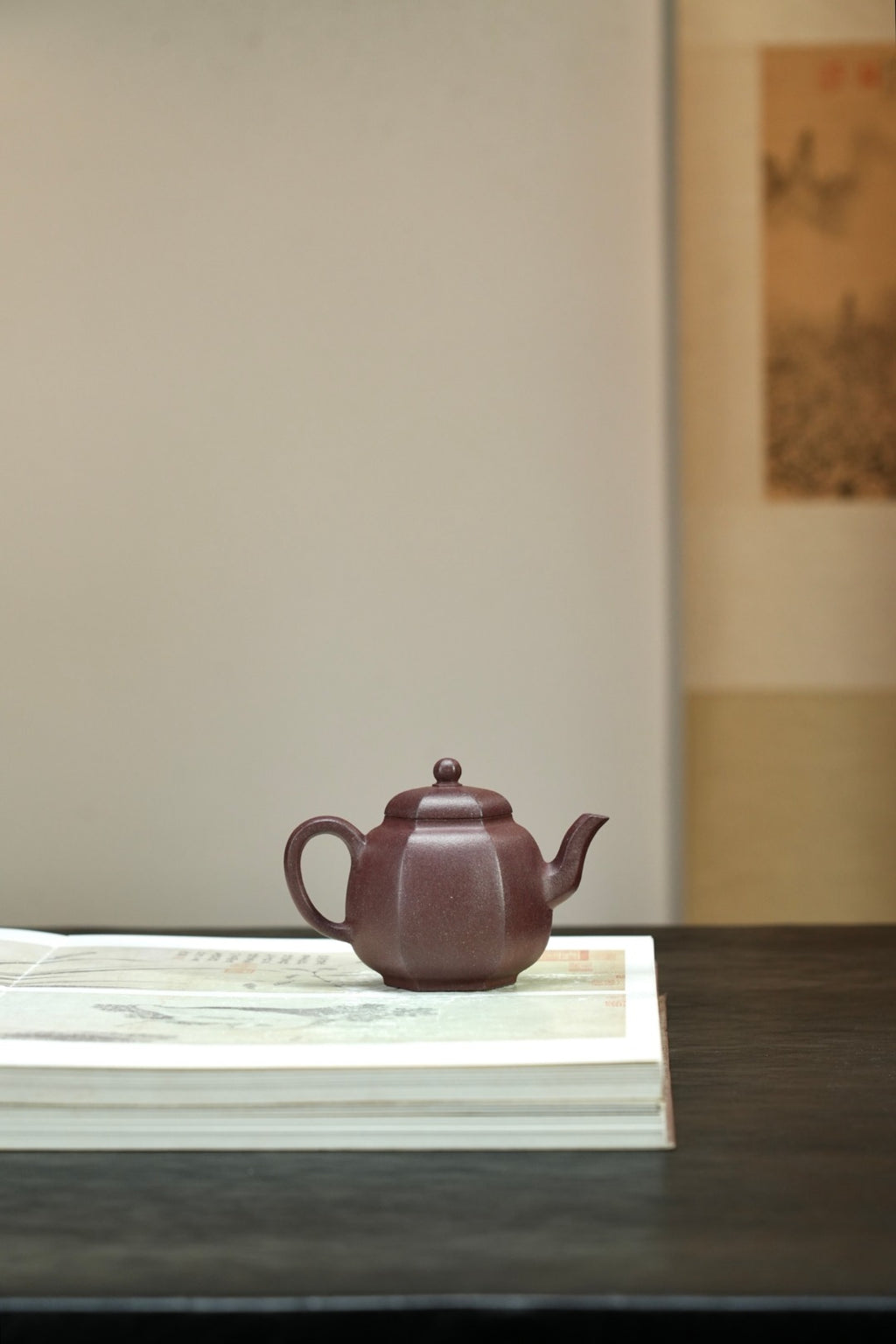【耿浩方器 礼藏双绝】 紫砂80后方器巨匠·耿浩巅峰之作《六方匏尊壶》原矿极品桂花金砂·180cc