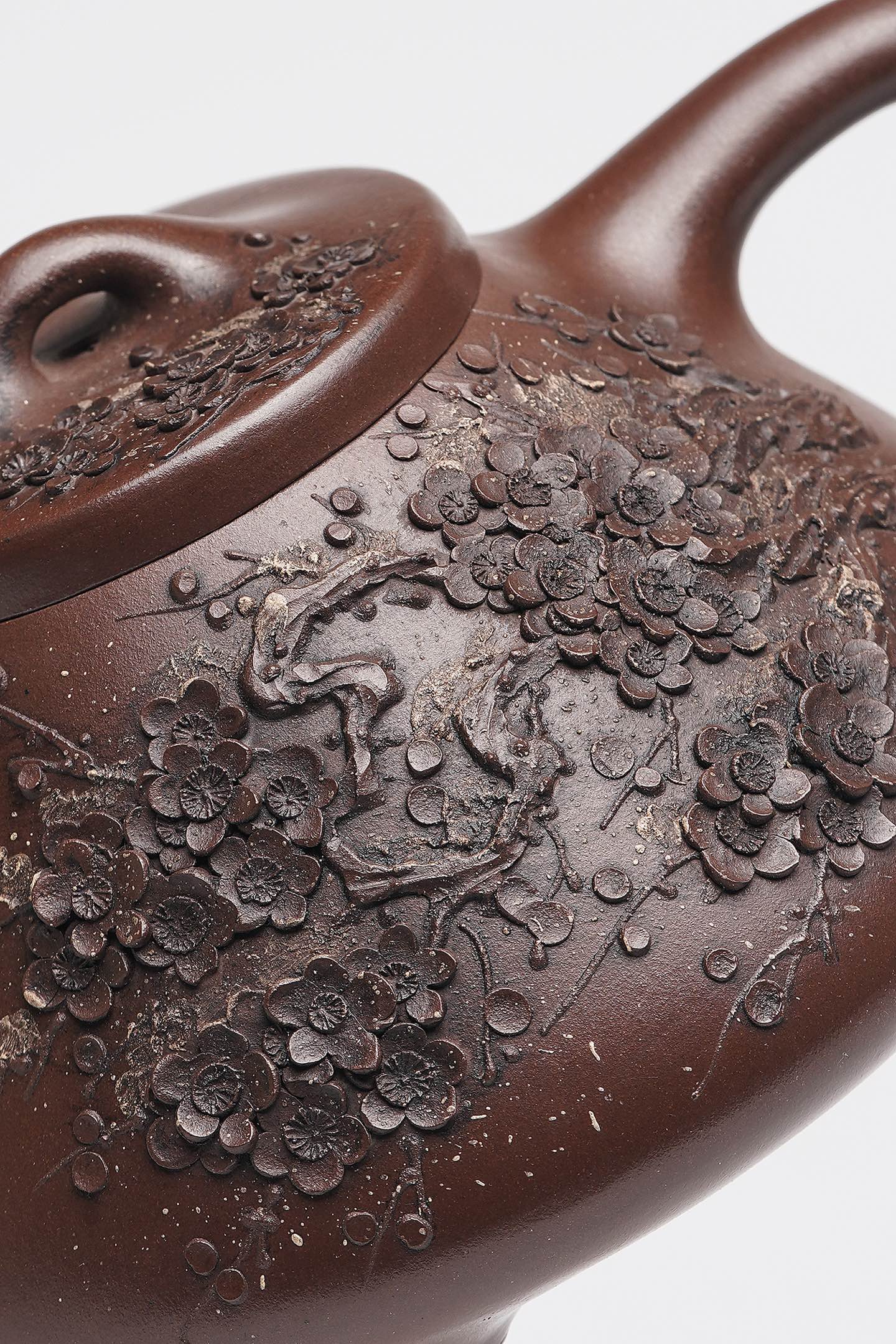 【石瓢】 泥料：原矿松亭底槽清 容量：310cc 作者：赵丽娟 中国传统工艺大师 高级工艺美术师