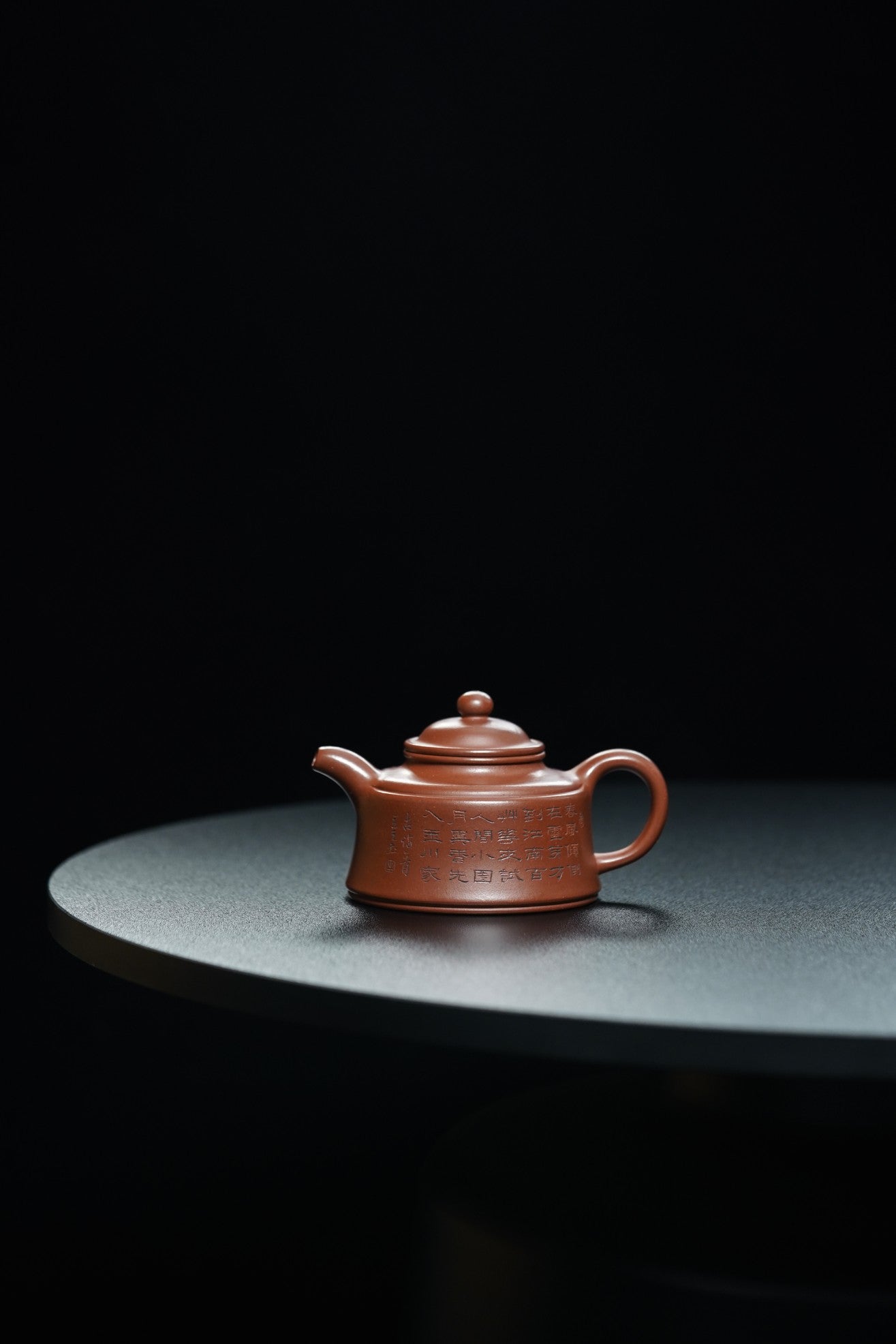 储立之大师｜中国陶瓷艺术终身成就奖获得者｜典藏重器【双线钟韵壶】原矿优质储氏赤金砂·220cc