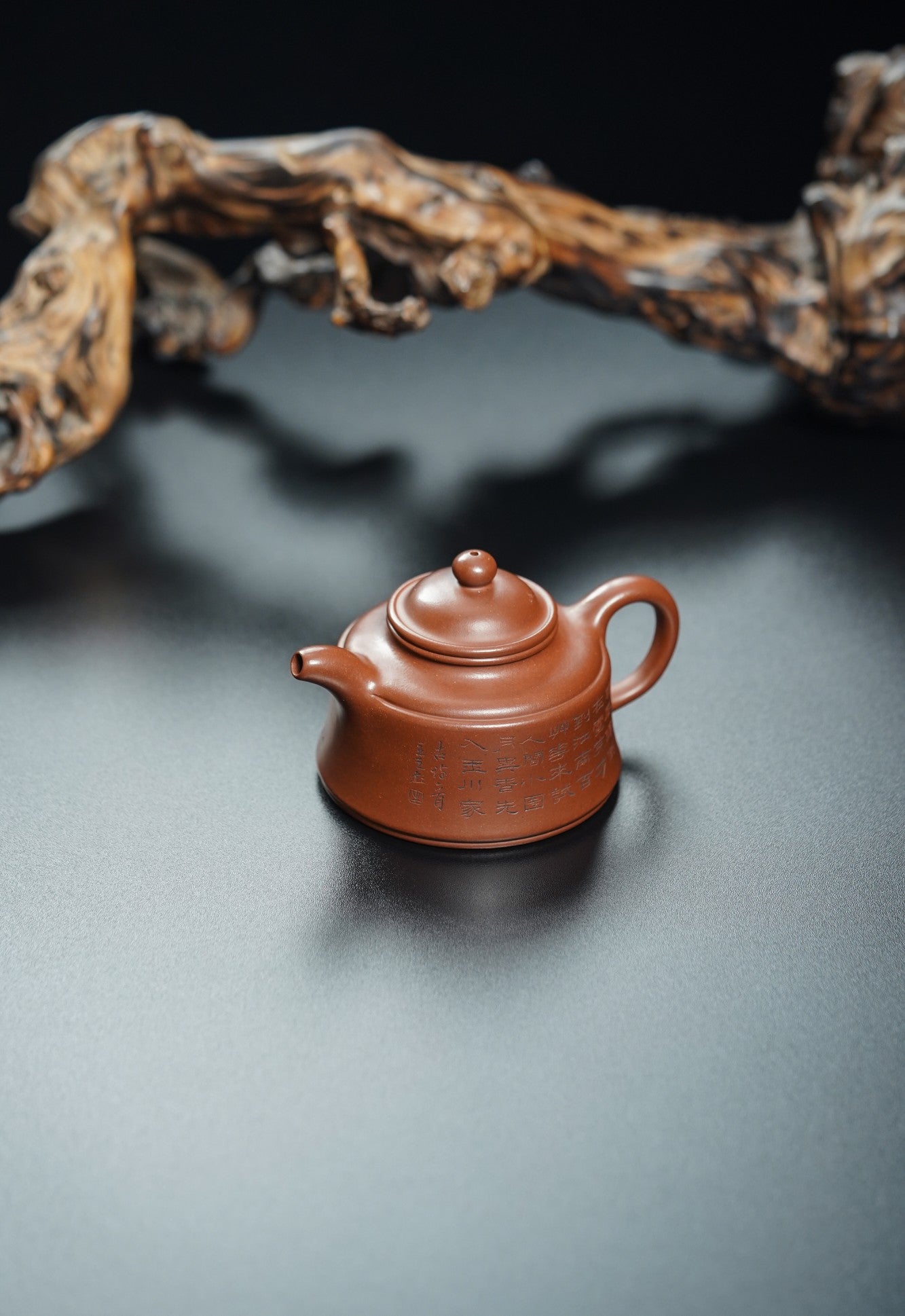 储立之大师｜中国陶瓷艺术终身成就奖获得者｜典藏重器【双线钟韵壶】原矿优质储氏赤金砂·220cc