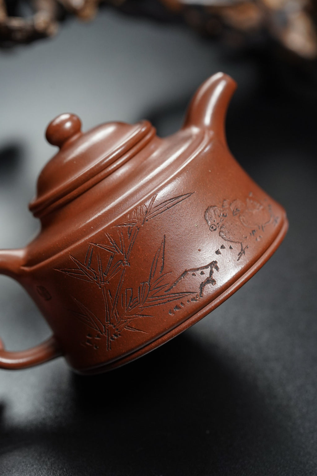 储立之大师｜中国陶瓷艺术终身成就奖获得者｜典藏重器【双线钟韵壶】原矿优质储氏赤金砂·220cc