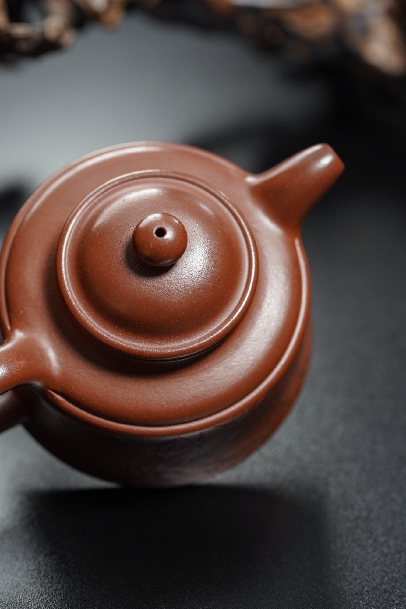 储立之大师｜中国陶瓷艺术终身成就奖获得者｜典藏重器【双线钟韵壶】原矿优质储氏赤金砂·220cc