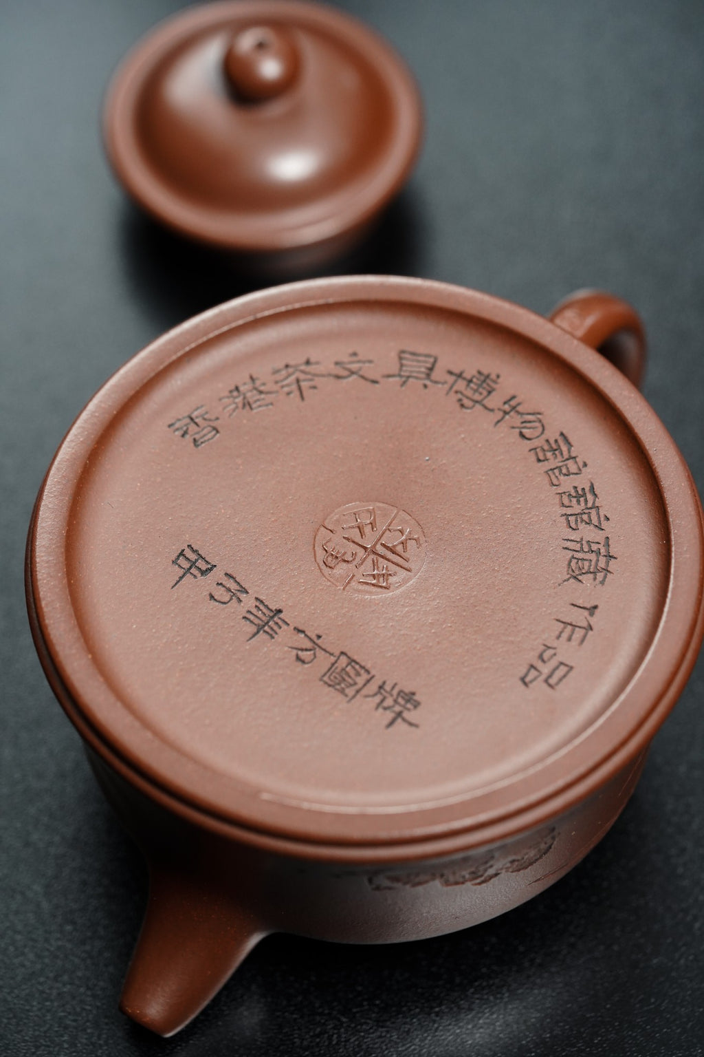 储立之大师｜中国陶瓷艺术终身成就奖获得者｜典藏重器【双线钟韵壶】原矿优质储氏赤金砂·220cc