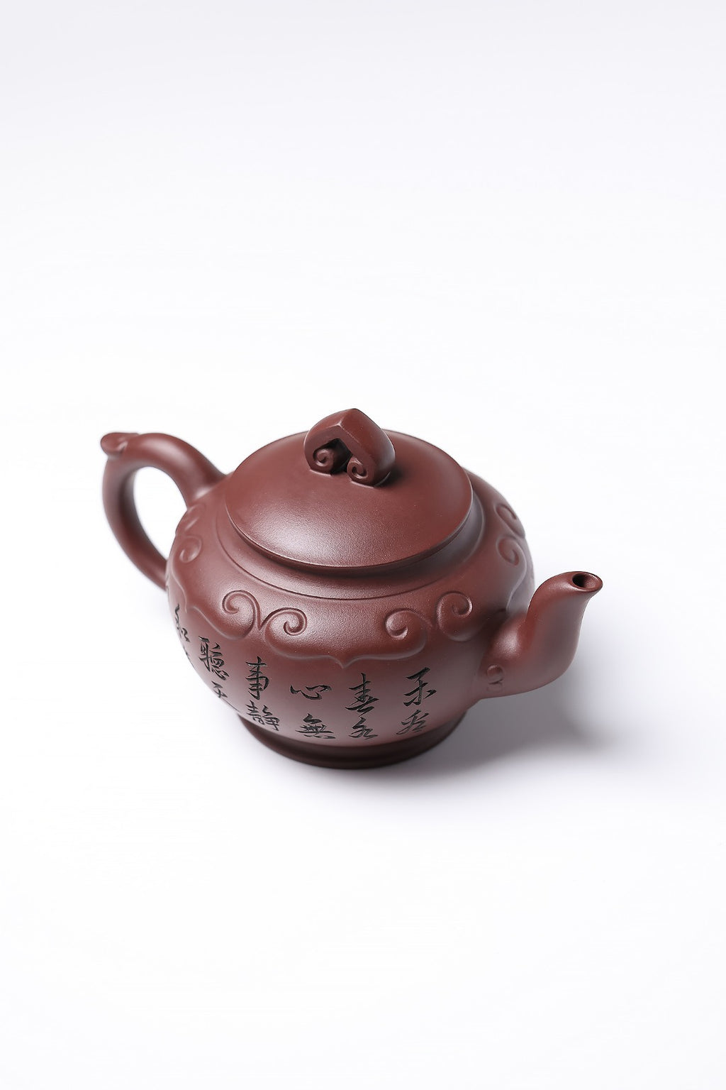 《风月无边》 王敏 正高级工艺美术师 装饰：李玮--江苏省陶瓷艺术大师，正高，75年熊猫楼馆藏老紫泥，500cc