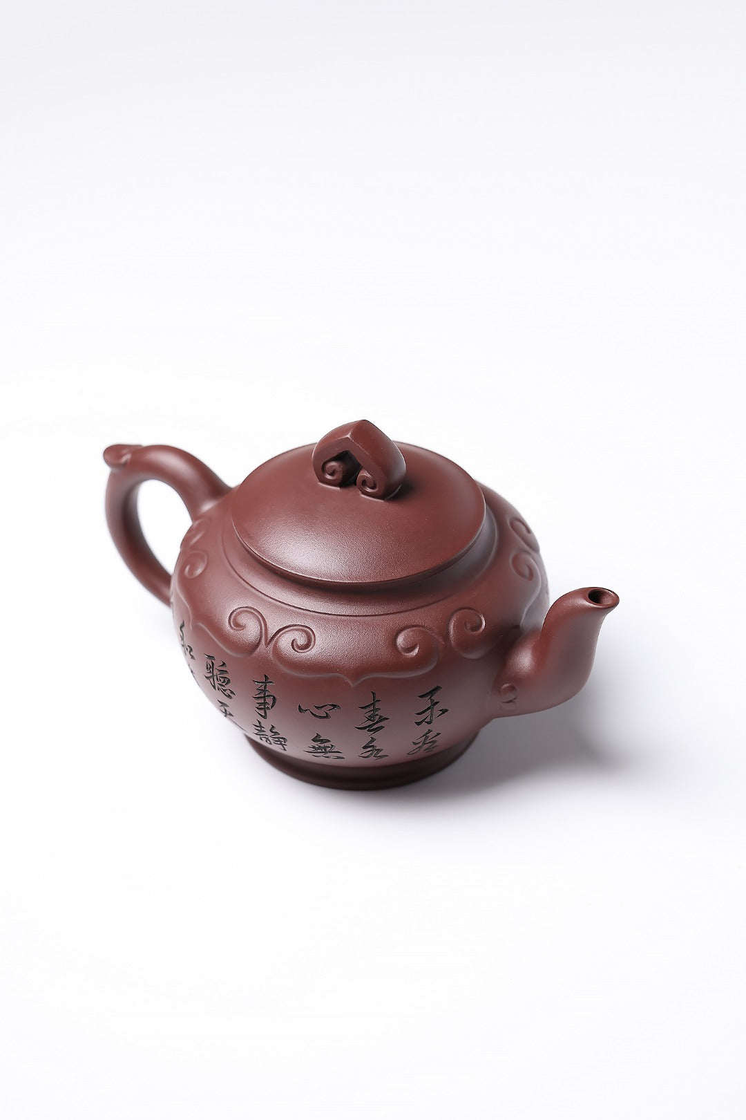 《风月无边》 王敏 正高级工艺美术师 装饰：李玮--江苏省陶瓷艺术大师，正高，75年熊猫楼馆藏老紫泥，500cc