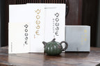 《南瓜壶》 国家级工艺美术师 鲍玉华 原矿家藏老绿泥，400cc，并列10孔出水