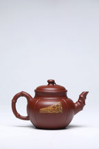 《雅风清竹》 作者：李玮 正高级工艺美术师 原矿四号井底槽清纯料，340cc，菱形14孔出水