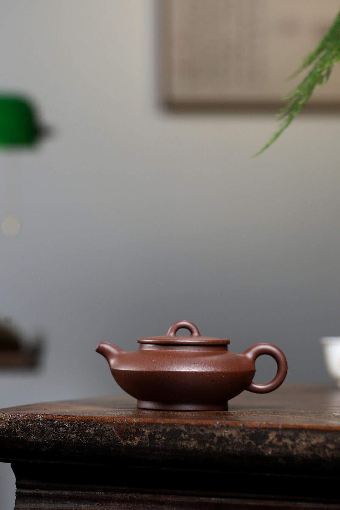 《合盘》 国家级工艺美术师 鲍玉华 原矿文革老紫泥，170cc，菱形9孔出水