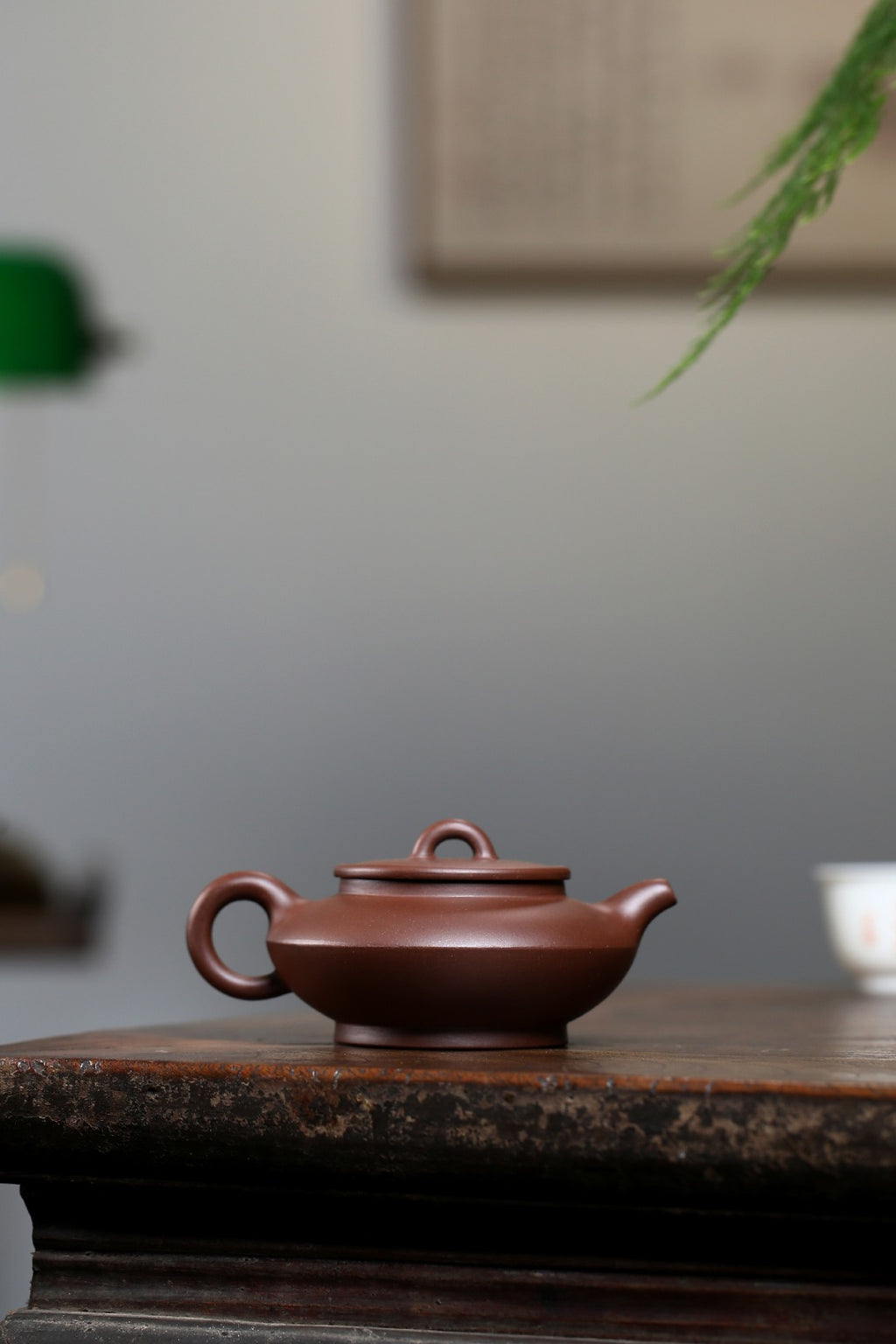 《合盘》 国家级工艺美术师 鲍玉华 原矿文革老紫泥，170cc，菱形9孔出水