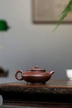 《合盘》 国家级工艺美术师 鲍玉华 原矿文革老紫泥，170cc，菱形9孔出水