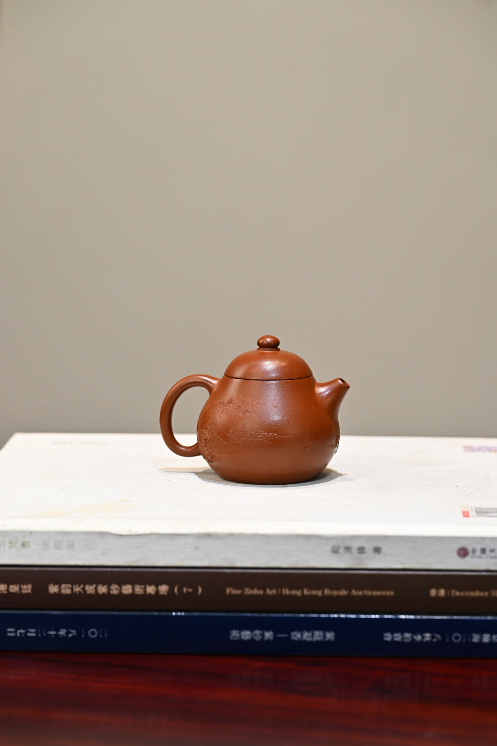 文旦·全手工 /六届全手工大赛一等奖高工施昌作品 /容量160cc/原矿朱泥