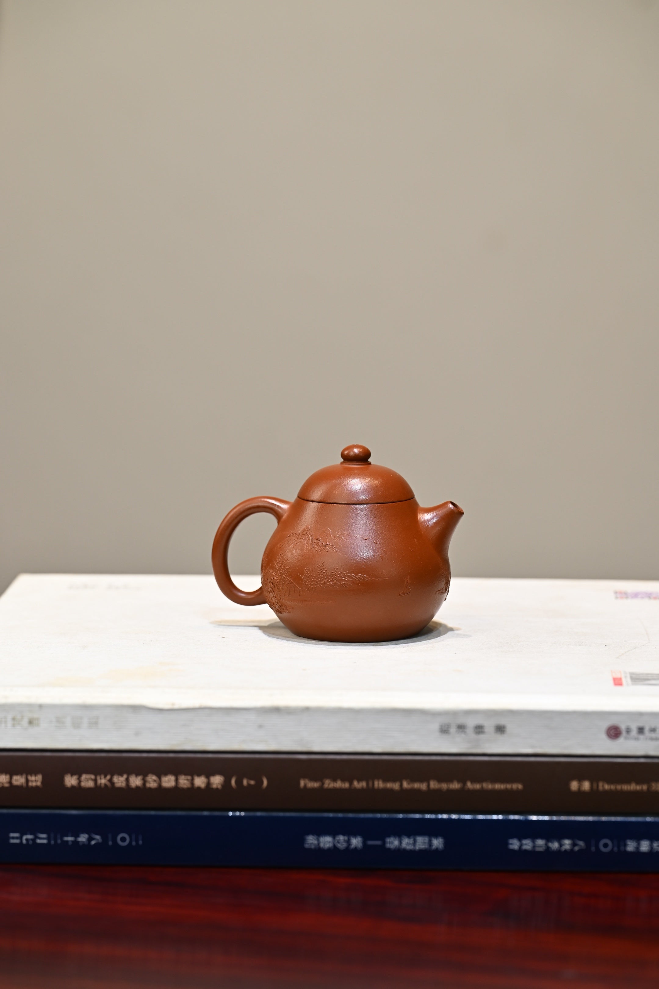 文旦·全手工 /六届全手工大赛一等奖高工施昌作品 /容量160cc/原矿朱泥