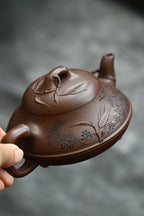 竹节汉棠·全手工 /高工蒋锡坤作品 容量280cc/原矿紫泥
