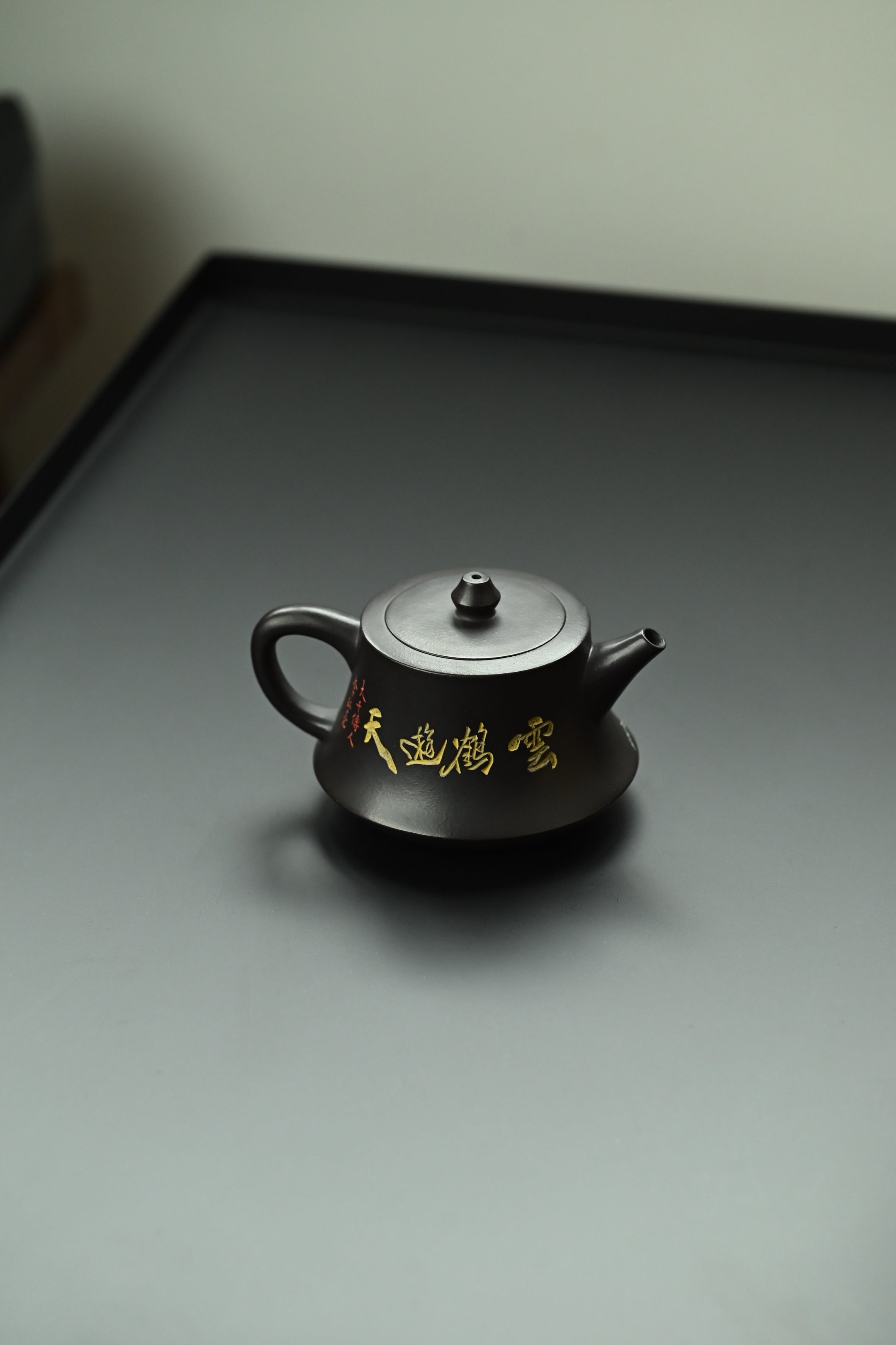 柱础·全手工 （双证书） /中央美院教授李洪亮装饰 /容量250cc/石黄