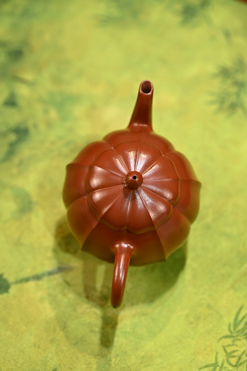 菱韵·全手工 /多届全手工大赛二等奖大拍陶手吴涛作品  /容量260cc/极品大红袍 壶型俊秀雅致