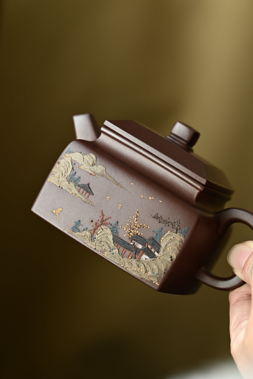 坦然· 全手工 多届全手工大赛二等奖大拍陶手吴涛作品 容量220cc/极品底槽清