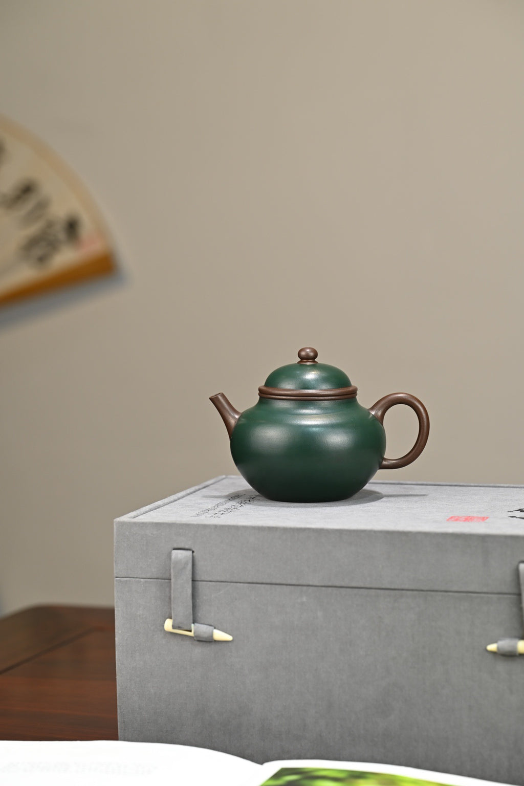 锦珠·全手工/全手工大赛二等奖国工吴涛作品/容量210cc/家藏紫泥