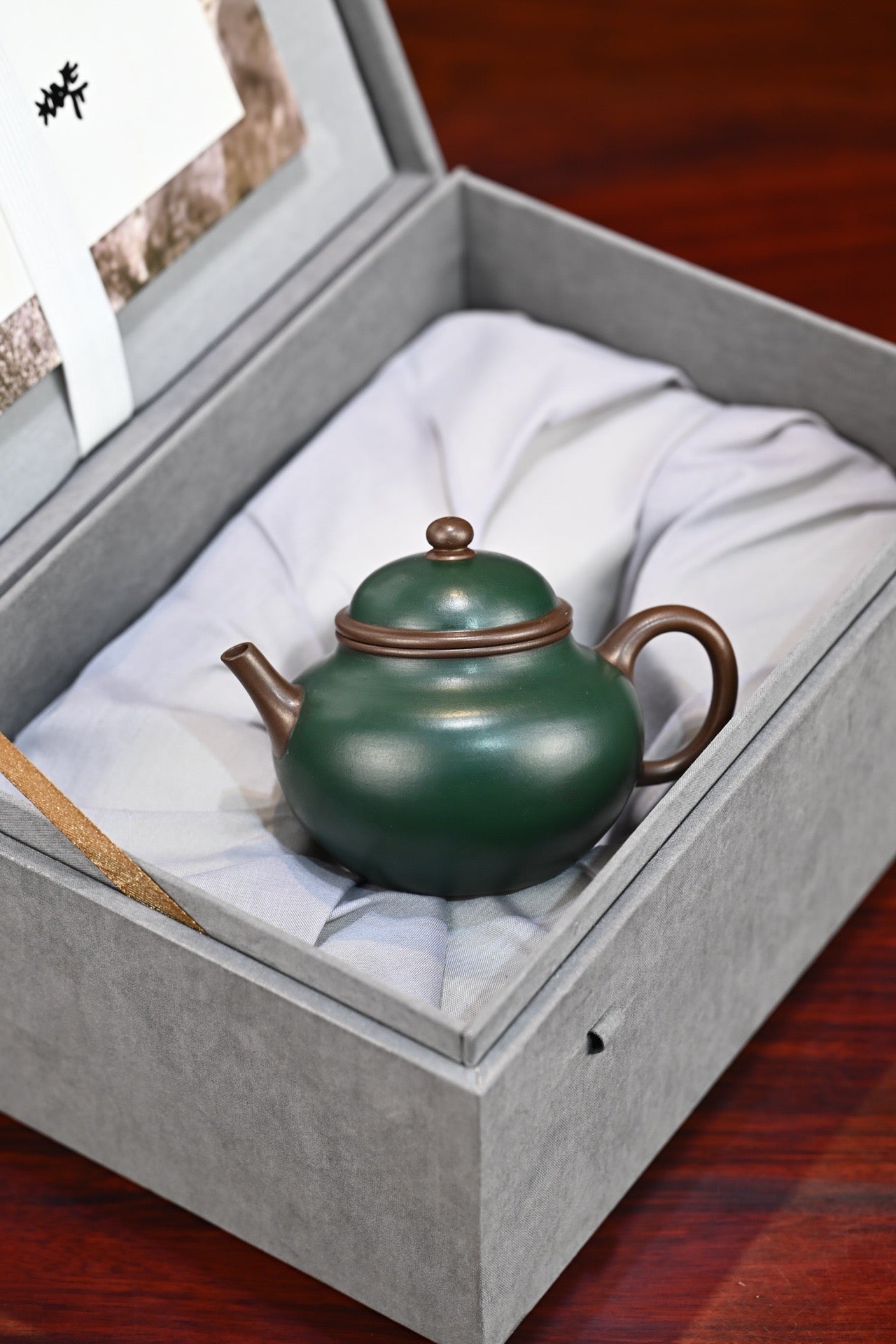 锦珠·全手工/全手工大赛二等奖国工吴涛作品/容量210cc/家藏紫泥