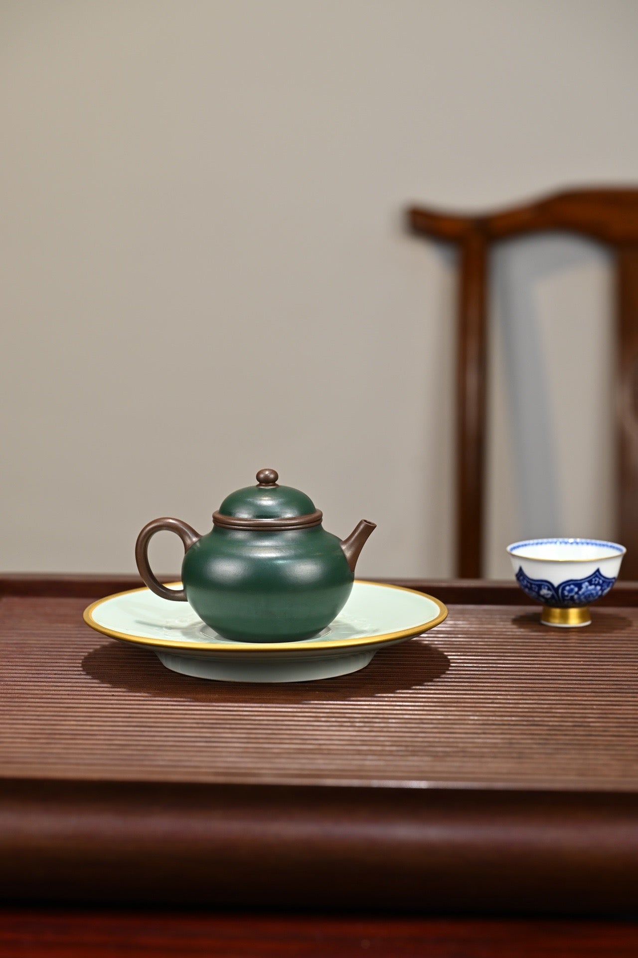 锦珠·全手工/全手工大赛二等奖国工吴涛作品/容量210cc/家藏紫泥