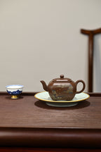 鸣远丁卯·全手工/全手工大赛二等奖国工吴涛作品 /容量250cc/原矿紫泥