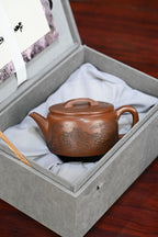 汉瓦·全手工 （双证书） /高工蒋锡坤作品 /鲁号刻绘 /容量300cc/原矿底槽清