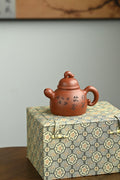 蒋军壶·全手工 /高工蒋锡坤作品  /容量300cc/景舟红泥