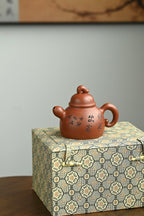 蒋军壶·全手工 /高工蒋锡坤作品  /容量300cc/景舟红泥