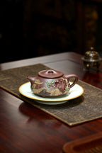 景舟石瓢·全手工/高工蒋锡坤作品 /容量280cc/原矿紫茄泥