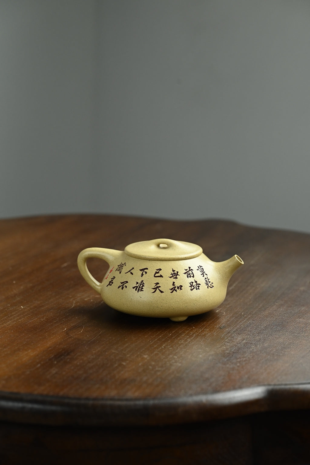 景舟石瓢·全手工/高工蒋锡坤作品/容量280cc/本山绿